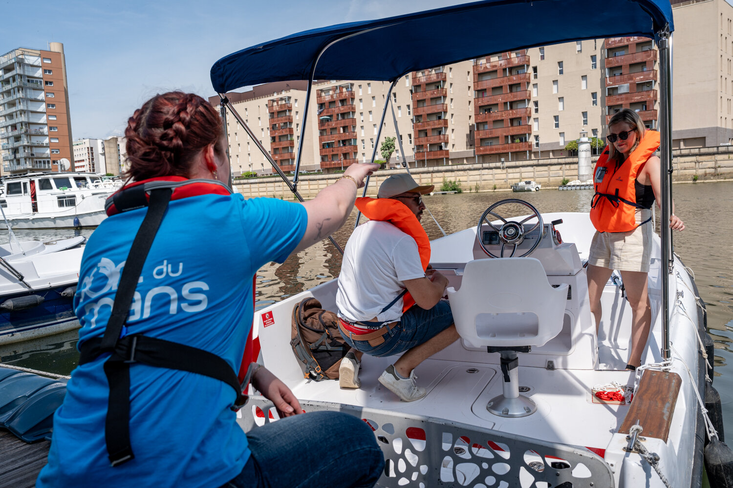 Les bateaux reviennent le 11 avril au port du Mans