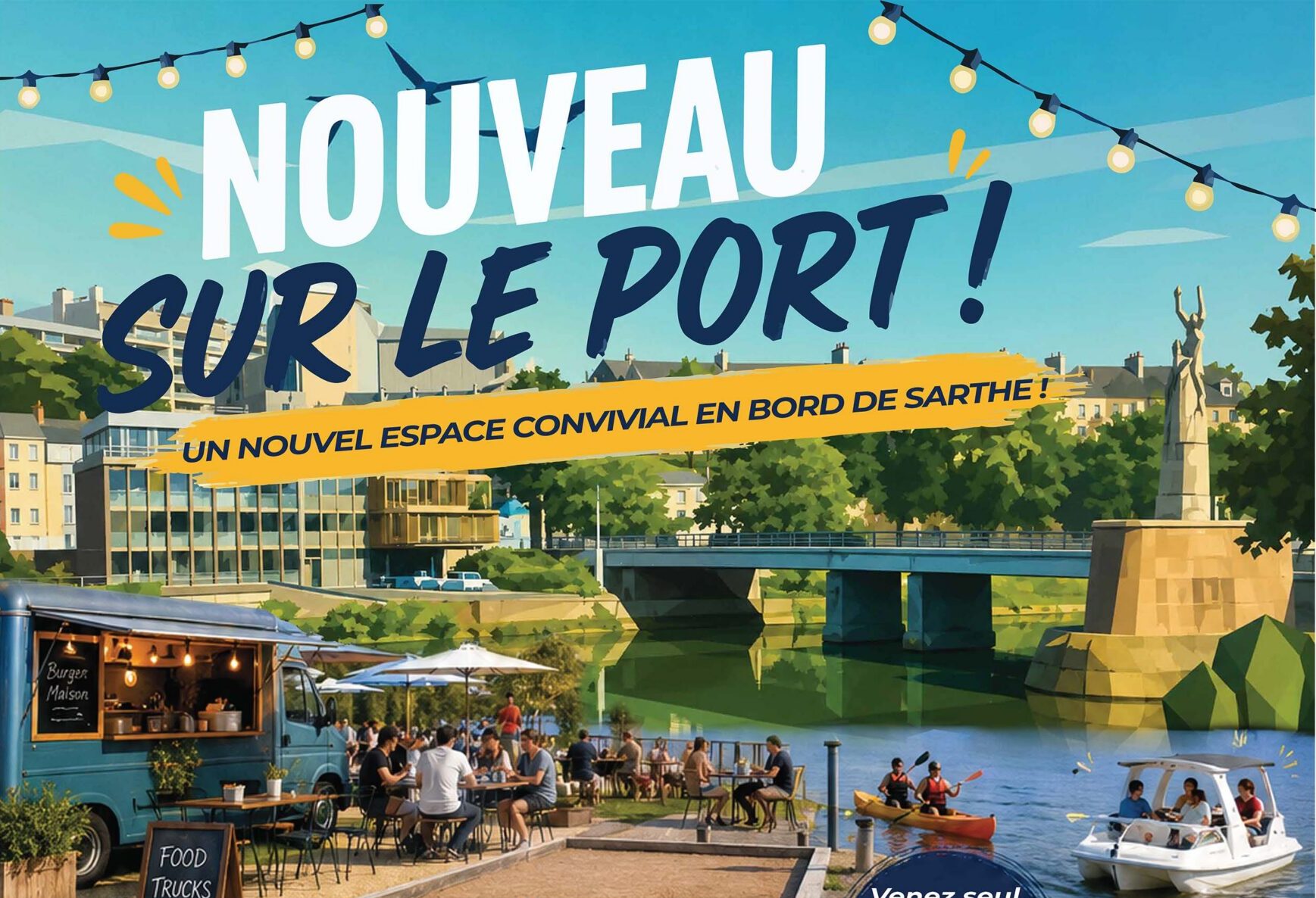 Cet été, le Port du Mans s'anime!